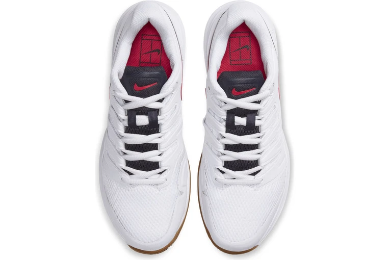 Nike Tennisschoen Air Zoom Prestige HC Wit/rood Heren - Afbeelding 4