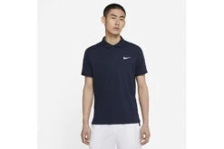 NikeCourt Dri-fit Victory Tennispolo Navy/wit Heren