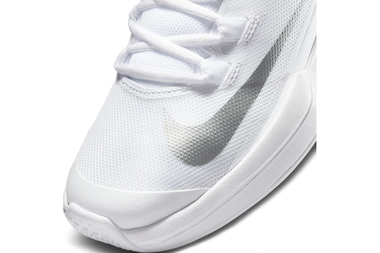 NikeCourt Vapor Lite HC Tennisschoen Wit/zilver Dames - Afbeelding 5