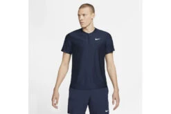 NikeCourt Breathe Advantage Tennispolo Navy Heren