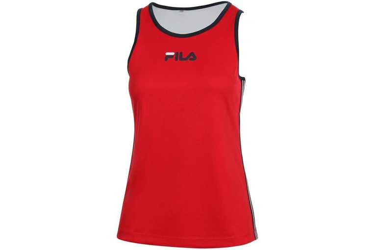 Fila Junior Amber Tennis Top Rood Meisjes
