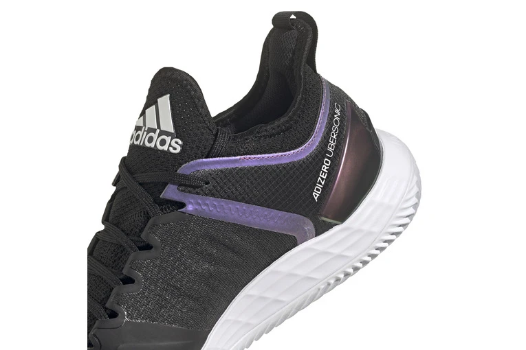Adidas Adizero Ubersonic Tennisschoen Zwart/wit Heren - Afbeelding 4