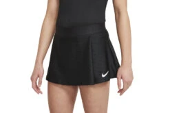 NikeCourt Victory Tennisrok Zwart Meisjes