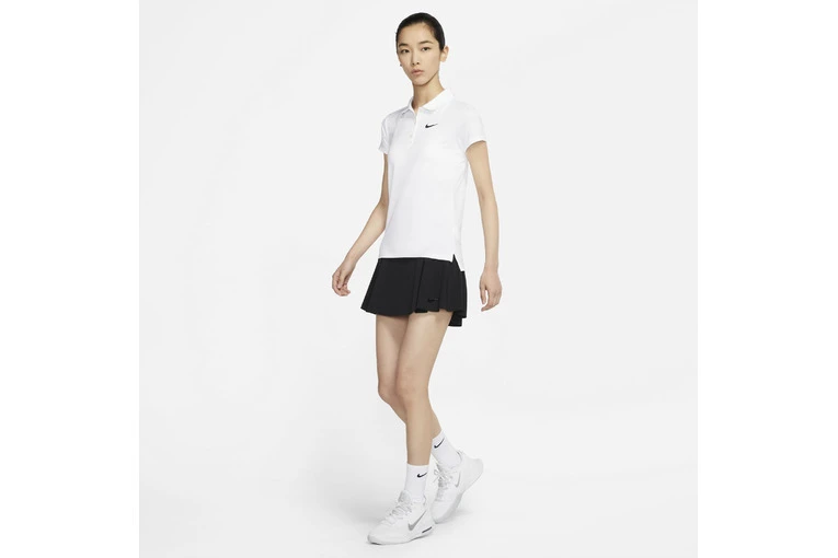 Nike Club Tennisrok Zwart Dames - Afbeelding 3