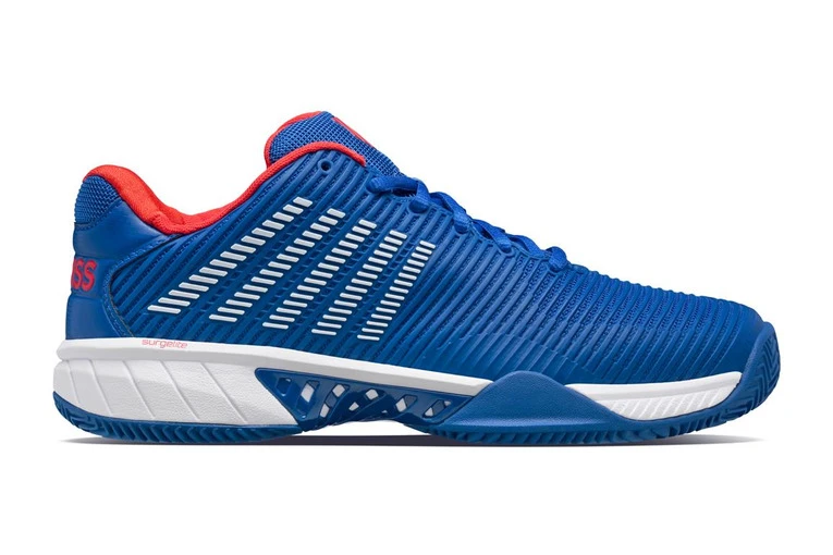 K-Swiss K.Swiss Hypercourt Express 2 HB Tennisschoen Blauw/rood Heren