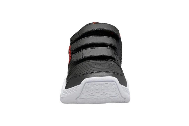 K-Swiss K.Swiss Court Express Strap Omni Tennisschoen Zwart/spicy Oranje KIDS - Afbeelding 4