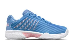 K-Swiss K.Swiss Hypercourt Express 2 HB Tennisschoen Silver Lake Blauw/roze Dames