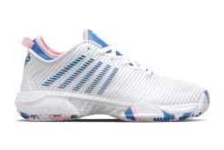 K-Swiss K.Swiss Hypercourt Supreme HB Tennisschoen Wit/blauw/roze Dames