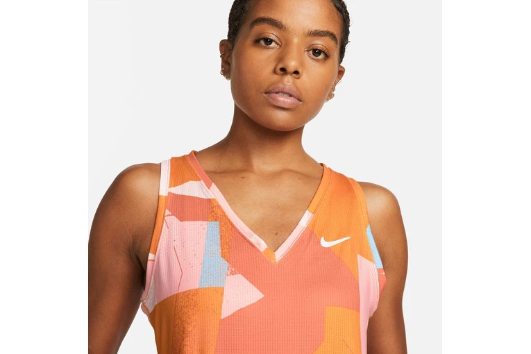NikeCourt Victory Tanktop Oranje Dames - Afbeelding 3