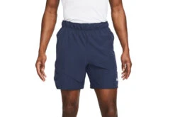NikeCourt Dri-FIT Advantage Short Donkerblauw Heren