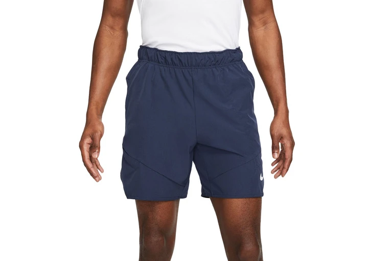 NikeCourt Dri-FIT Advantage Short Donkerblauw Heren