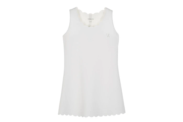 Vieux Jeu Helene Dress Wit Dames