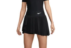 NikeCourt Dri-FIT Advantage Tennisrok Zwart/wit Dames