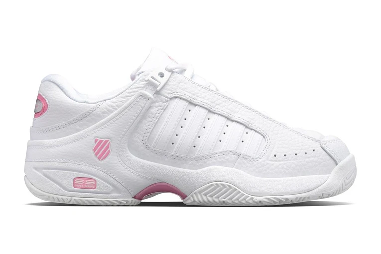 K-Swiss K.Swiss Defier RS Tennisschoen Wit/roze Dames