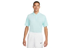 NikeCourt Dri-FIT Tennis Polo Glacier Blue/wit Heren