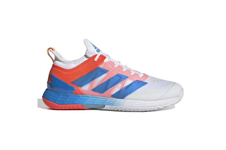 Adidas Adizero Ubersonic 4 Tennisschoenen Wit/blue Rush/solar Red Heren