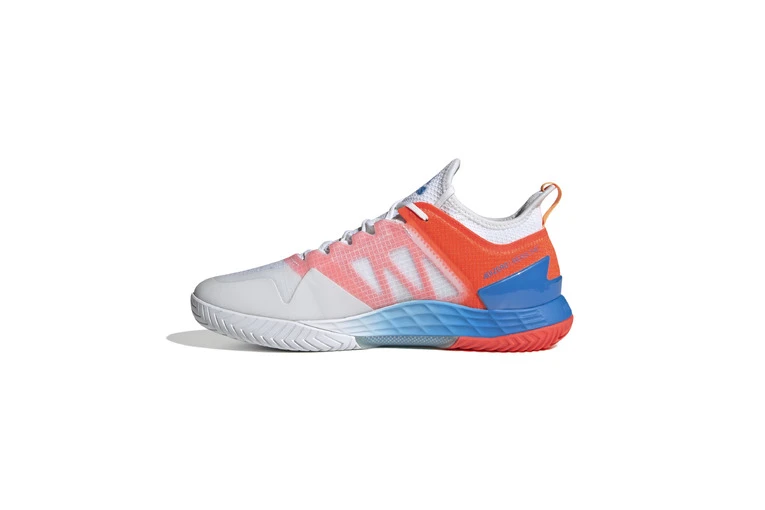 Adidas Adizero Ubersonic 4 Tennisschoenen Wit/blue Rush/solar Red Heren - Afbeelding 2