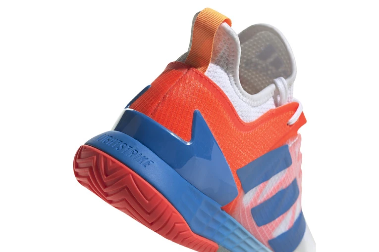 Adidas Adizero Ubersonic 4 Tennisschoenen Wit/blue Rush/solar Red Heren - Afbeelding 6