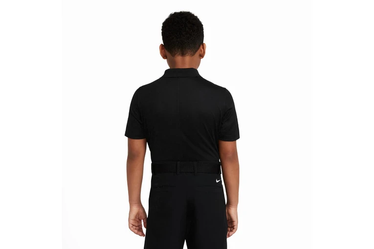 Nike Dri-FIT Victory Polo Zwart KIDS - Afbeelding 2