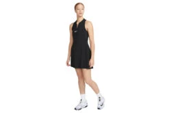 Nike Dri-FIT Advantage Tennis Kleedje Zwart/wit Dames