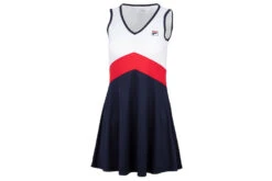 Fila Gloria Tenniskleedje Wit/rood/navy Dames
