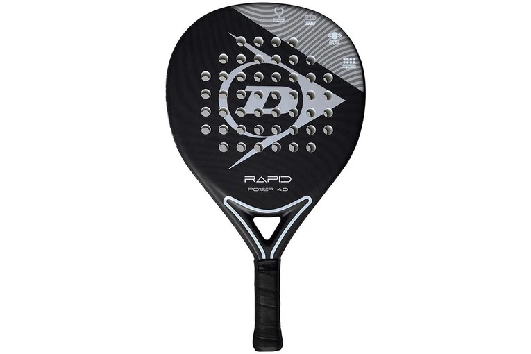 Dunlop Rapid Power 4.0 Padelracket Zwart/grijs