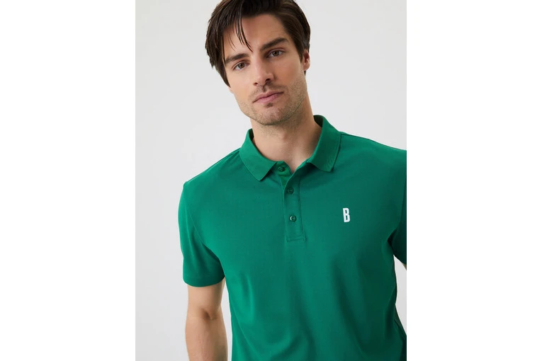 Bjorn Borg Ace Polo Verdant Green Heren - Afbeelding 3