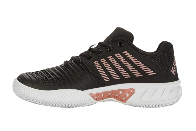 K-Swiss Express Light 3 HB Tennisschoen Zwart/rose Gold Dames - Afbeelding 2