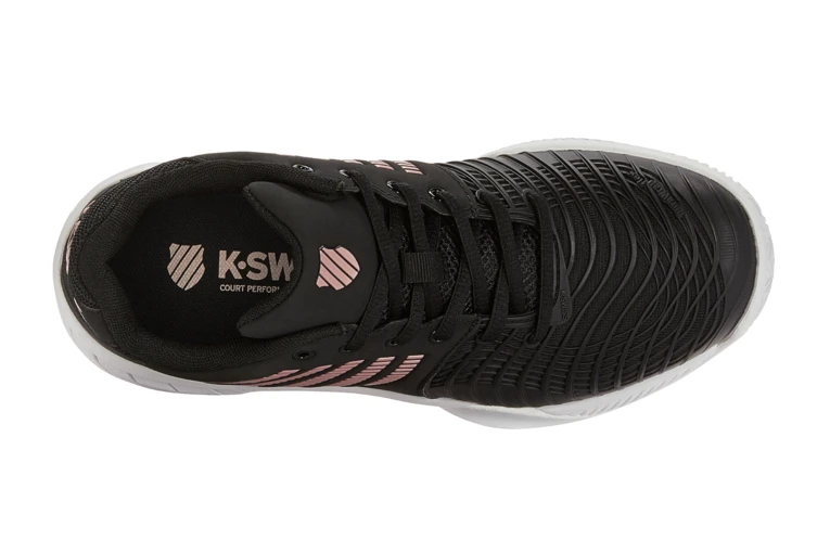 K-Swiss Express Light 3 HB Tennisschoen Zwart/rose Gold Dames - Afbeelding 4
