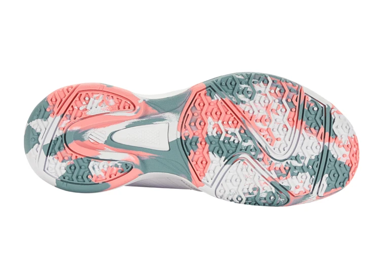 K-Swiss Court Express Omni Tennisschoen Wit/nile Blue KIDS - Afbeelding 5