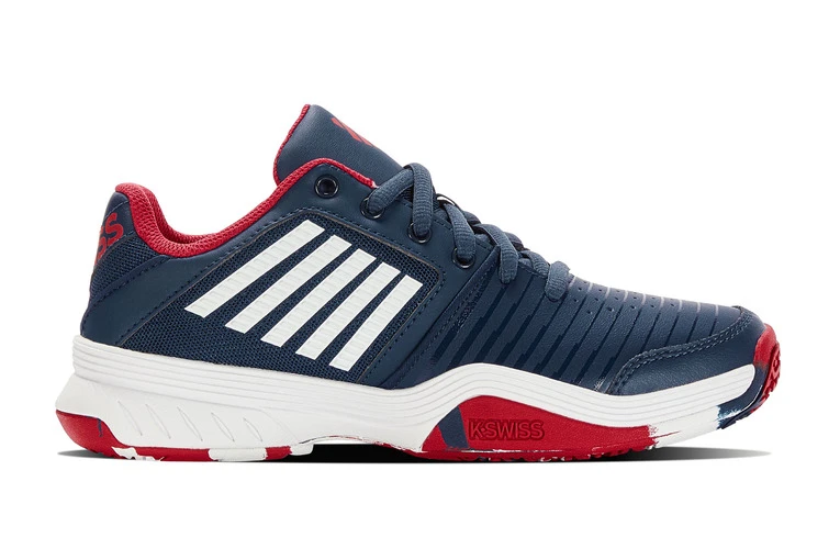 K-Swiss Court Express Omni Tennisschoen Opal Blauw/lollipop KIDS