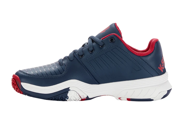 K-Swiss Court Express Omni Tennisschoen Opal Blauw/lollipop KIDS - Afbeelding 2