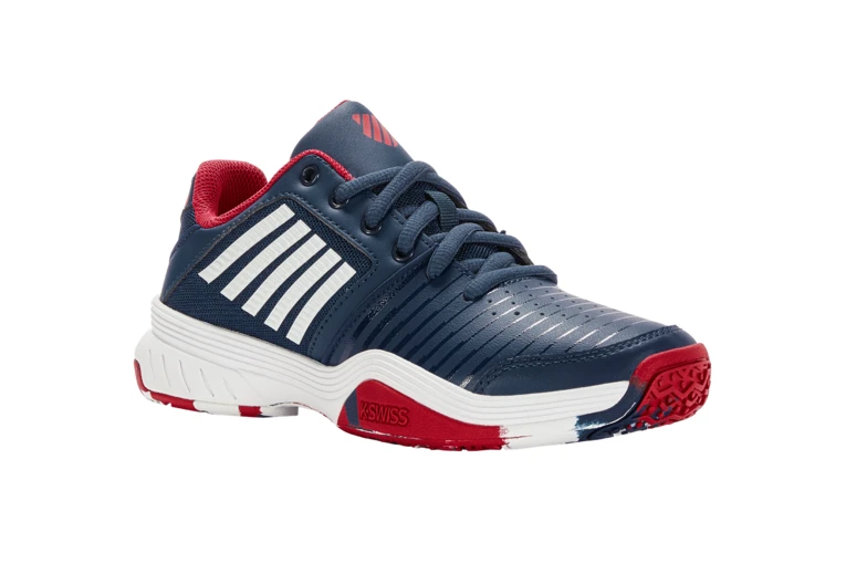 K-Swiss Court Express Omni Tennisschoen Opal Blauw/lollipop KIDS - Afbeelding 3