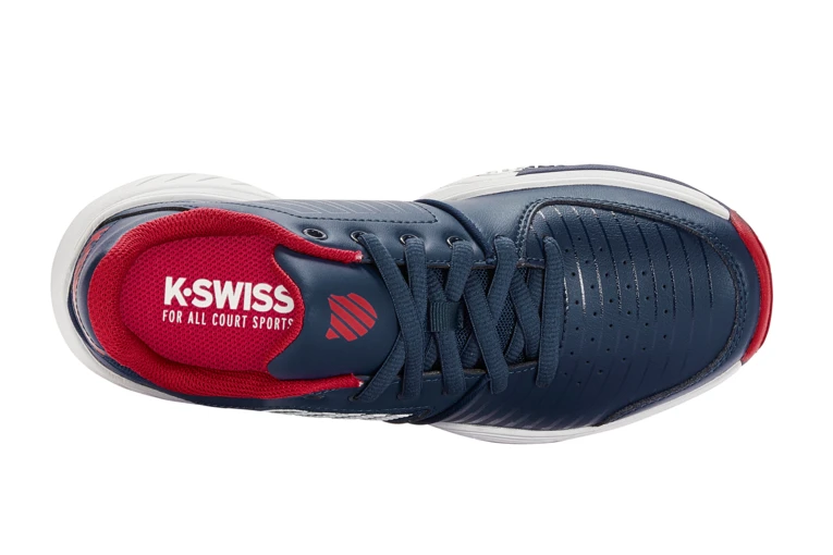 K-Swiss Court Express Omni Tennisschoen Opal Blauw/lollipop KIDS - Afbeelding 4